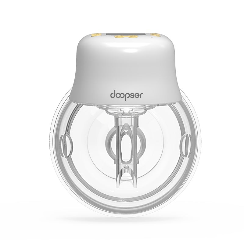 משאבת חלב Doopser עם כוס איסוף חלב בנפח 240 מ"ל ומערכת אנטי-חוזרת.